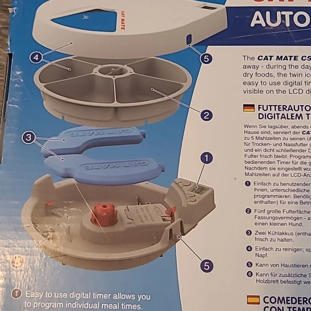 Cat Mate C500,automatic feeder